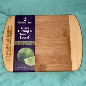 8-inch cutting and serving board.